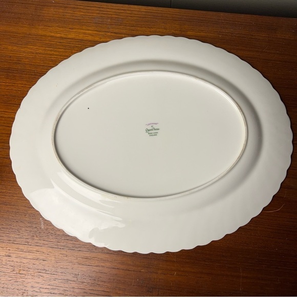 Thistle Bone China Platter Queen Anne Lochinvar Pattern Scottish Plate Server - Picture 4 of 8